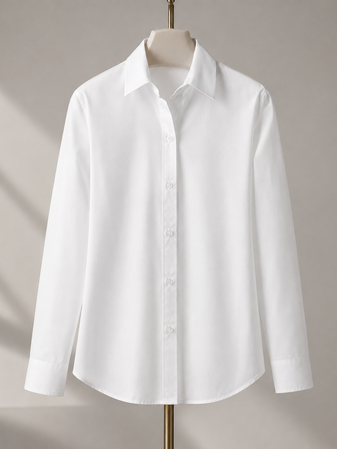 Solid White Shirt