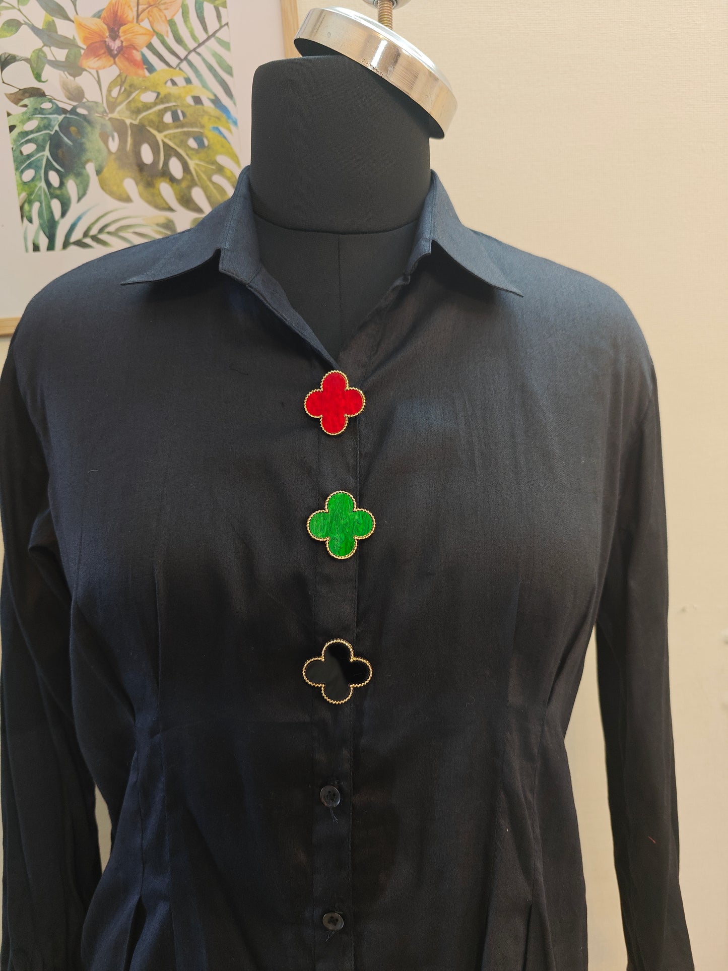 Colorful Button Cover