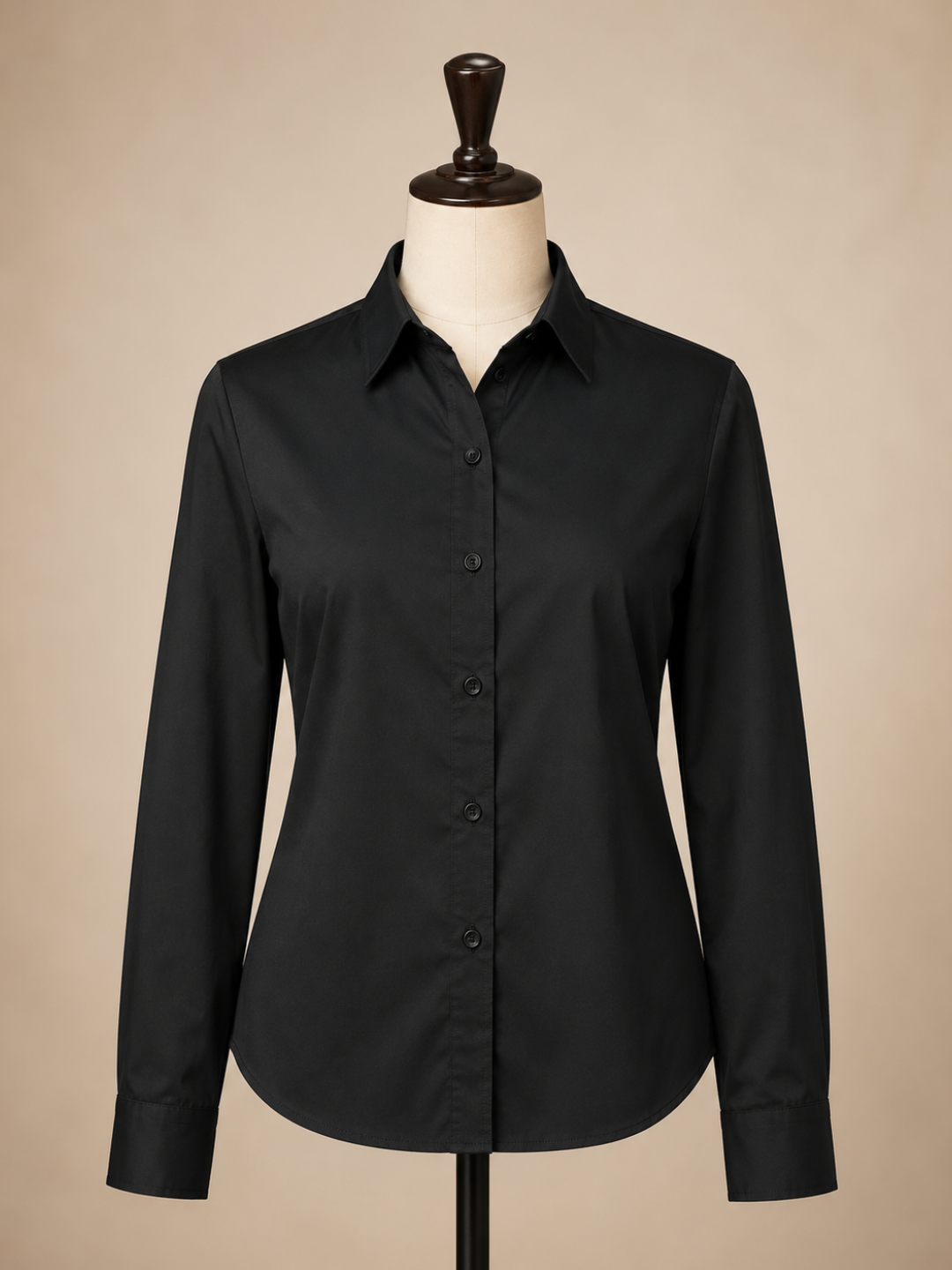 Solid Black Shirt