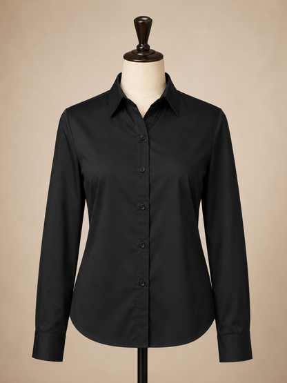 Solid Black Shirt