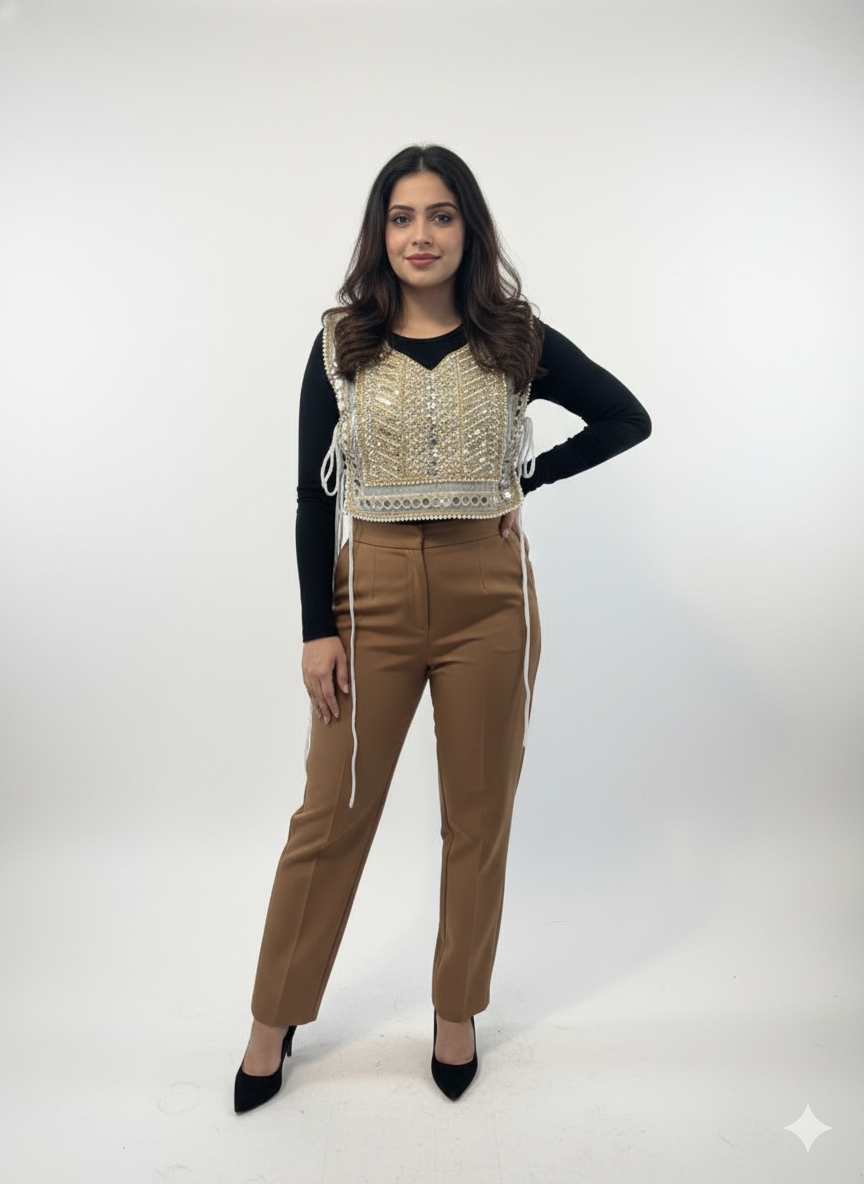 Golden Mirror Vest