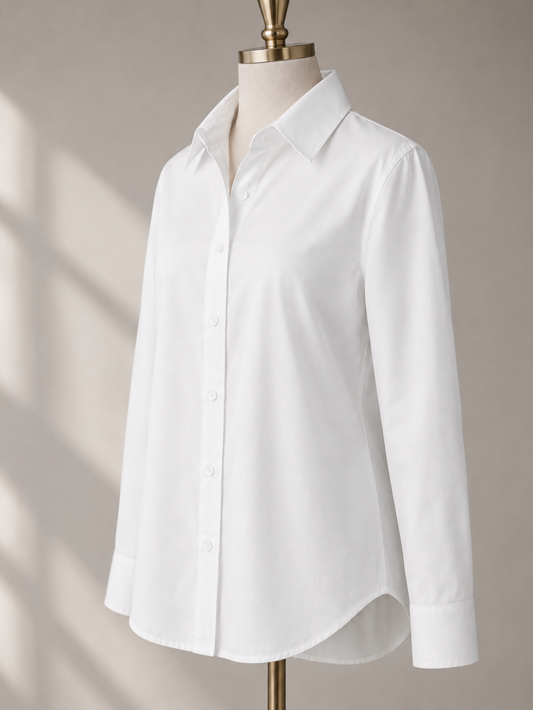 Solid White Shirt