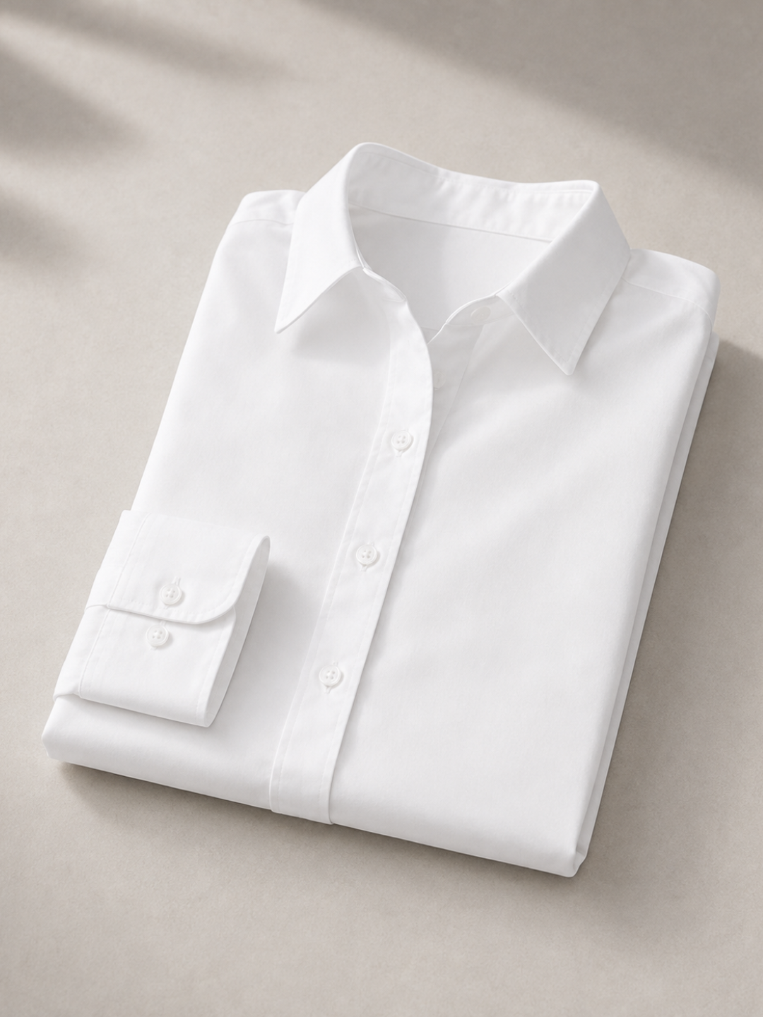 Solid White Shirt