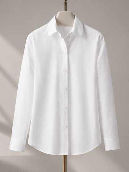 Solid White Shirt