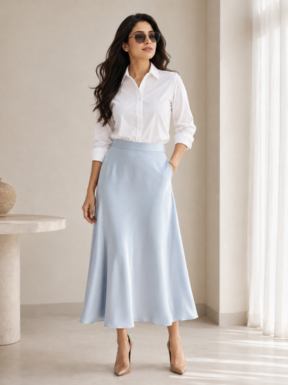 Solid White Shirt