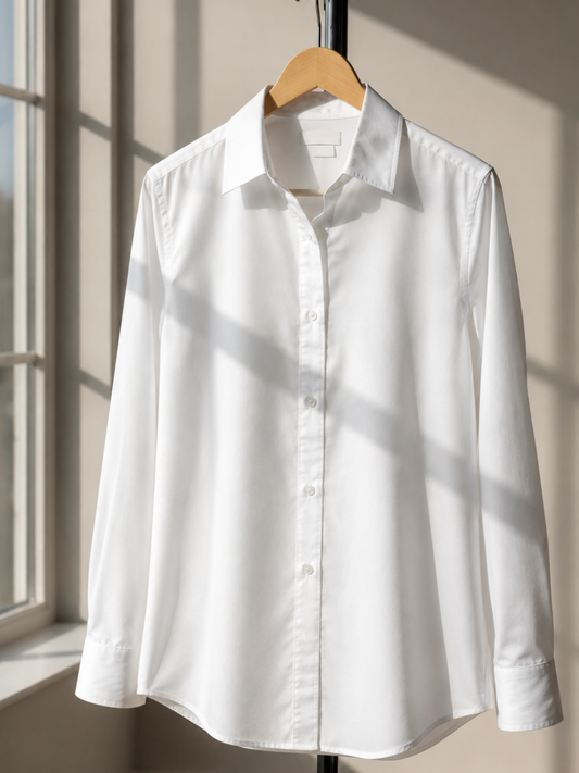 Solid White Shirt