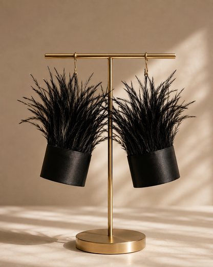 Ostrich Feather Cuffs