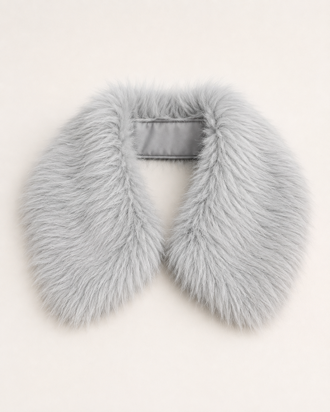 Grey Furr Collar