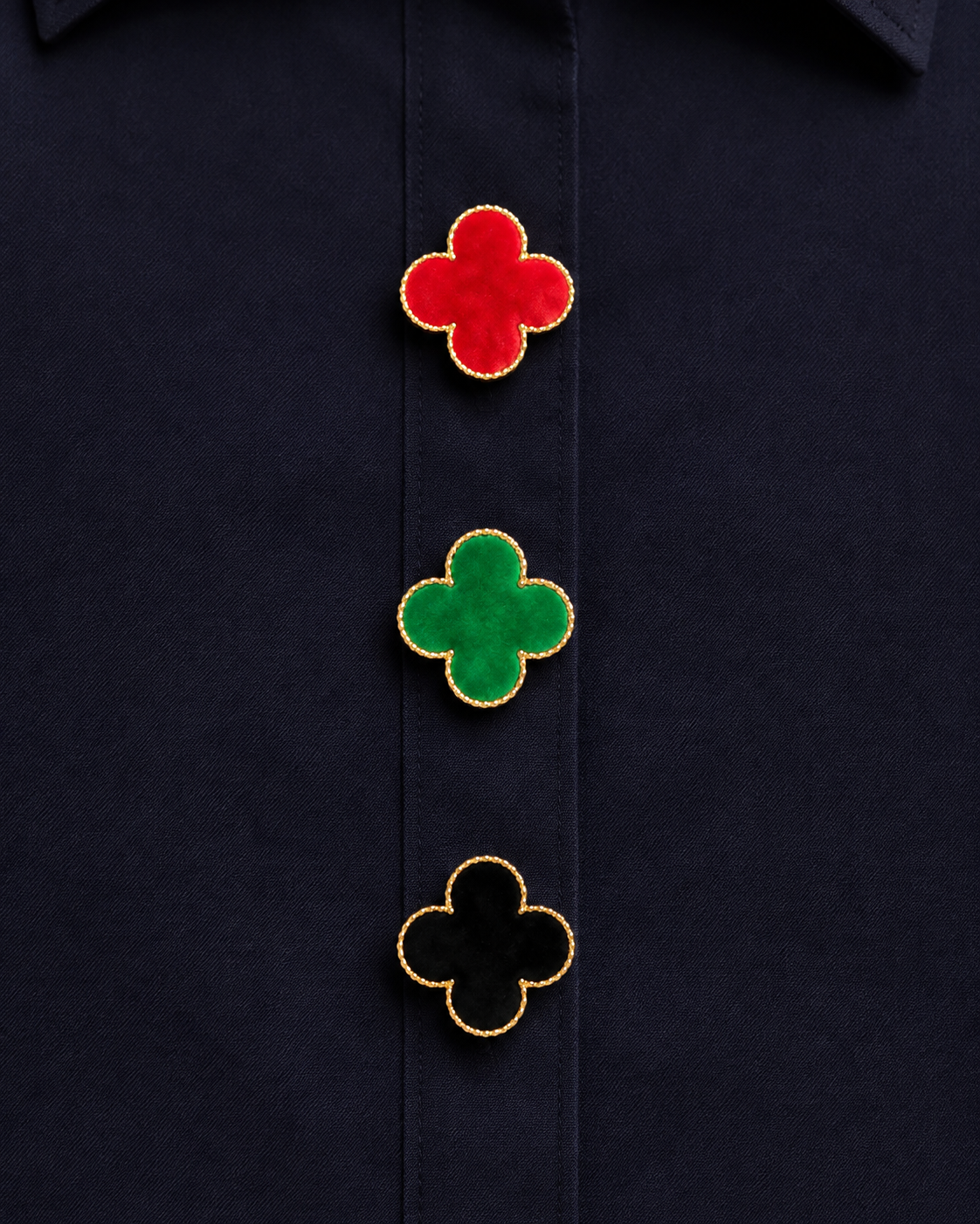 Multicolour Button Cover
