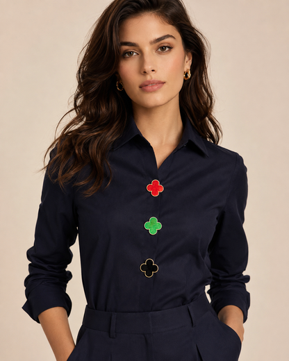 Multicolour Button Cover