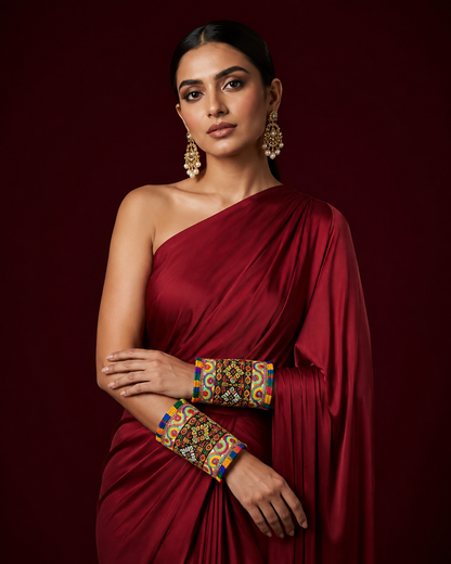 Multicolour Festive Cuffs