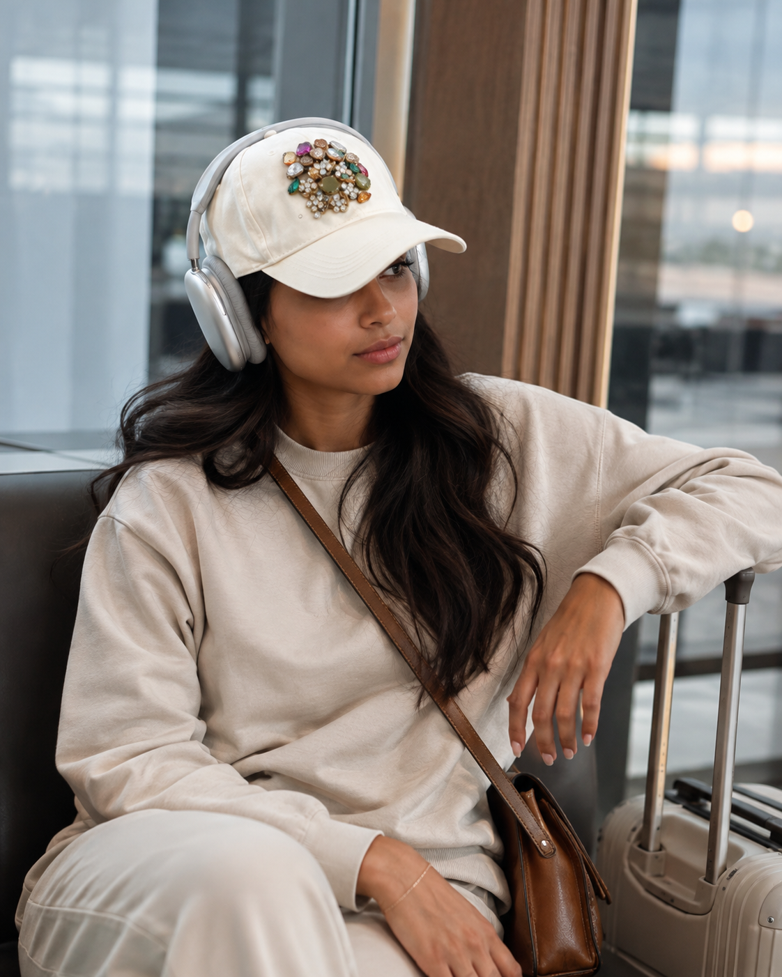 Embellished Cap