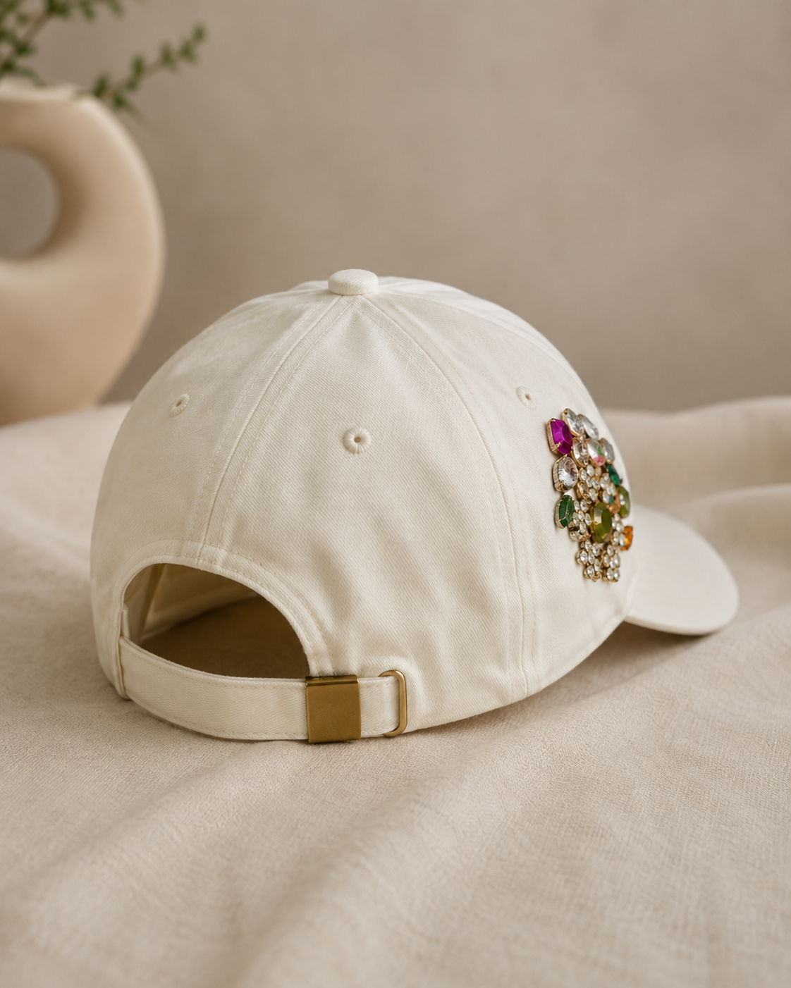 Embellished Cap