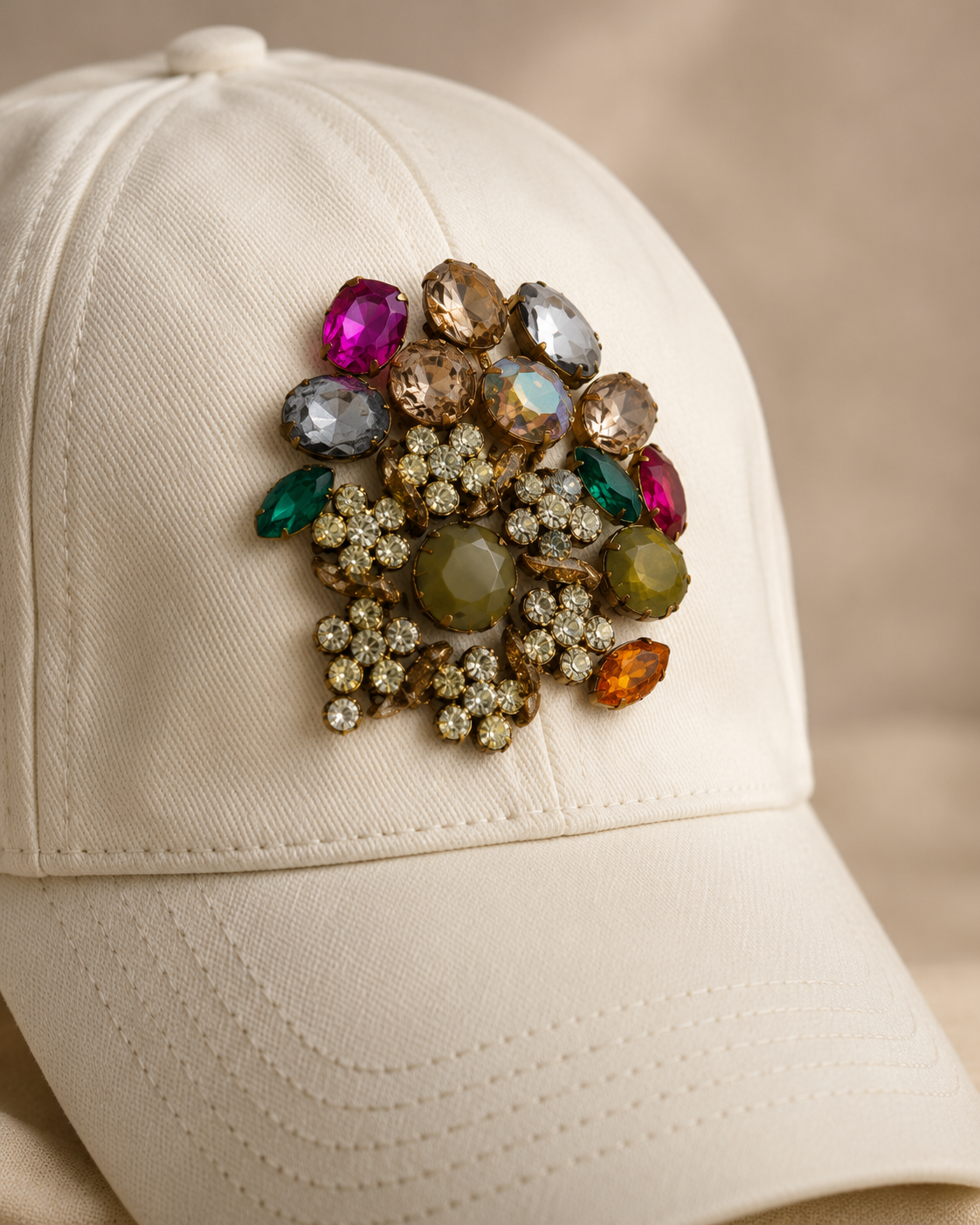 Embellished Cap