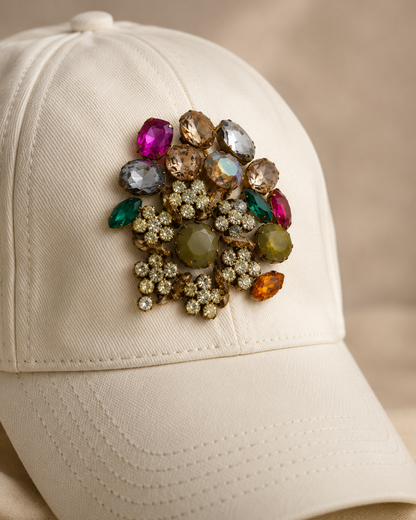 Embellished Cap