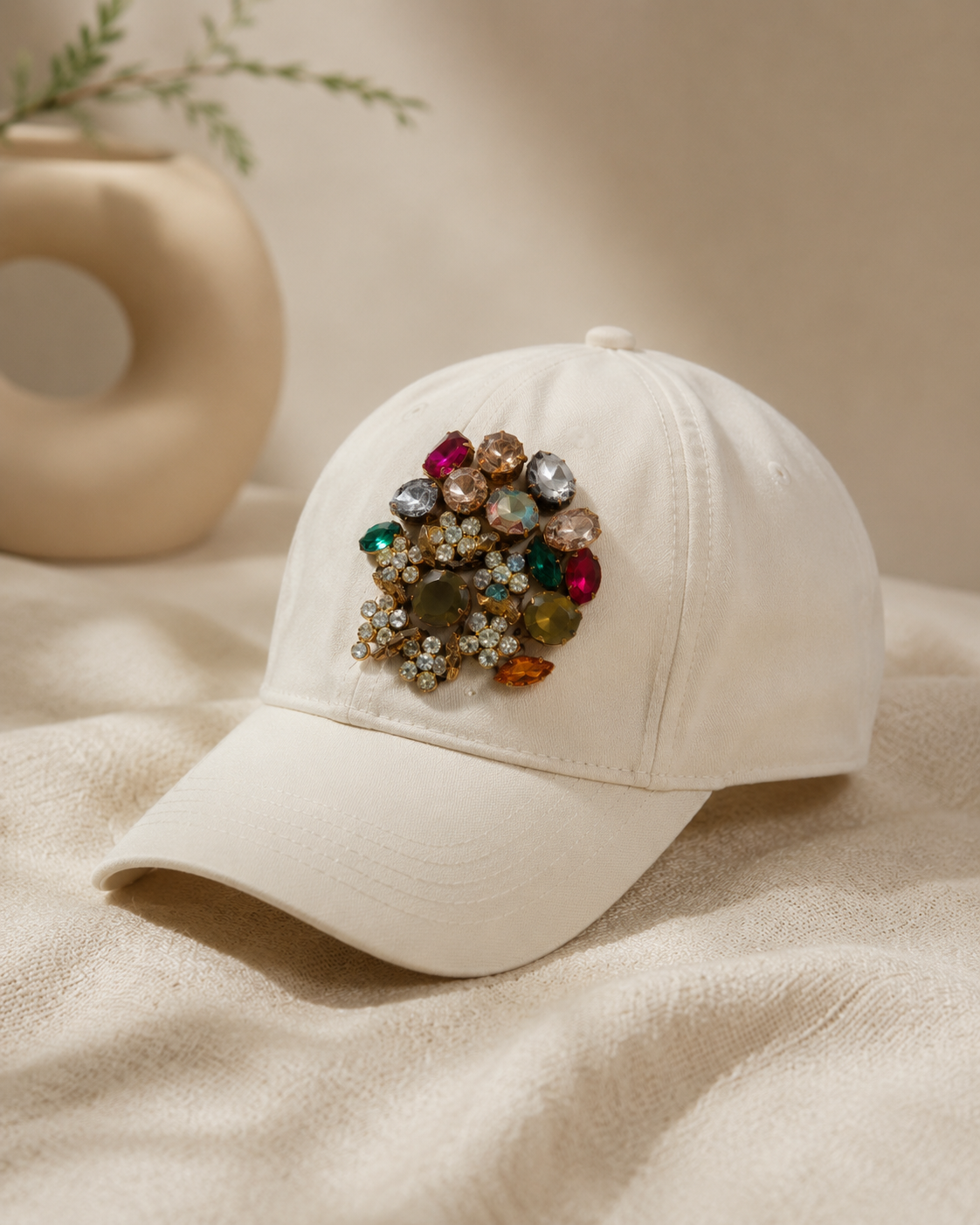 Embellished Cap