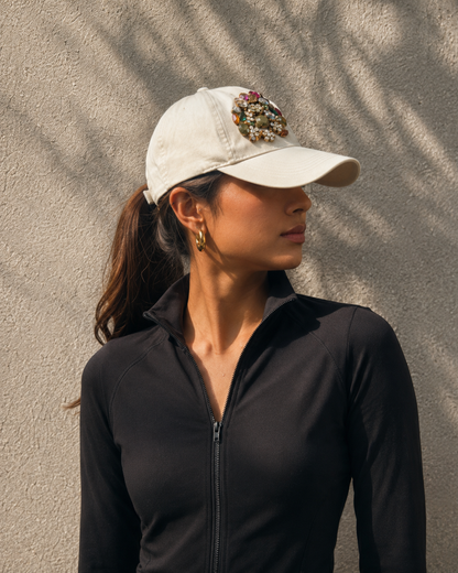 Embellished Cap