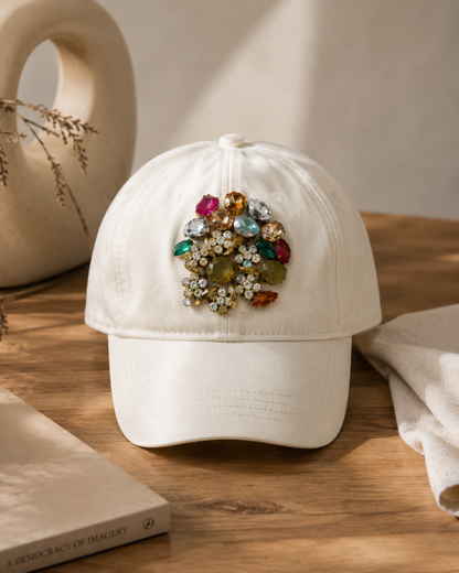 Embellished Cap