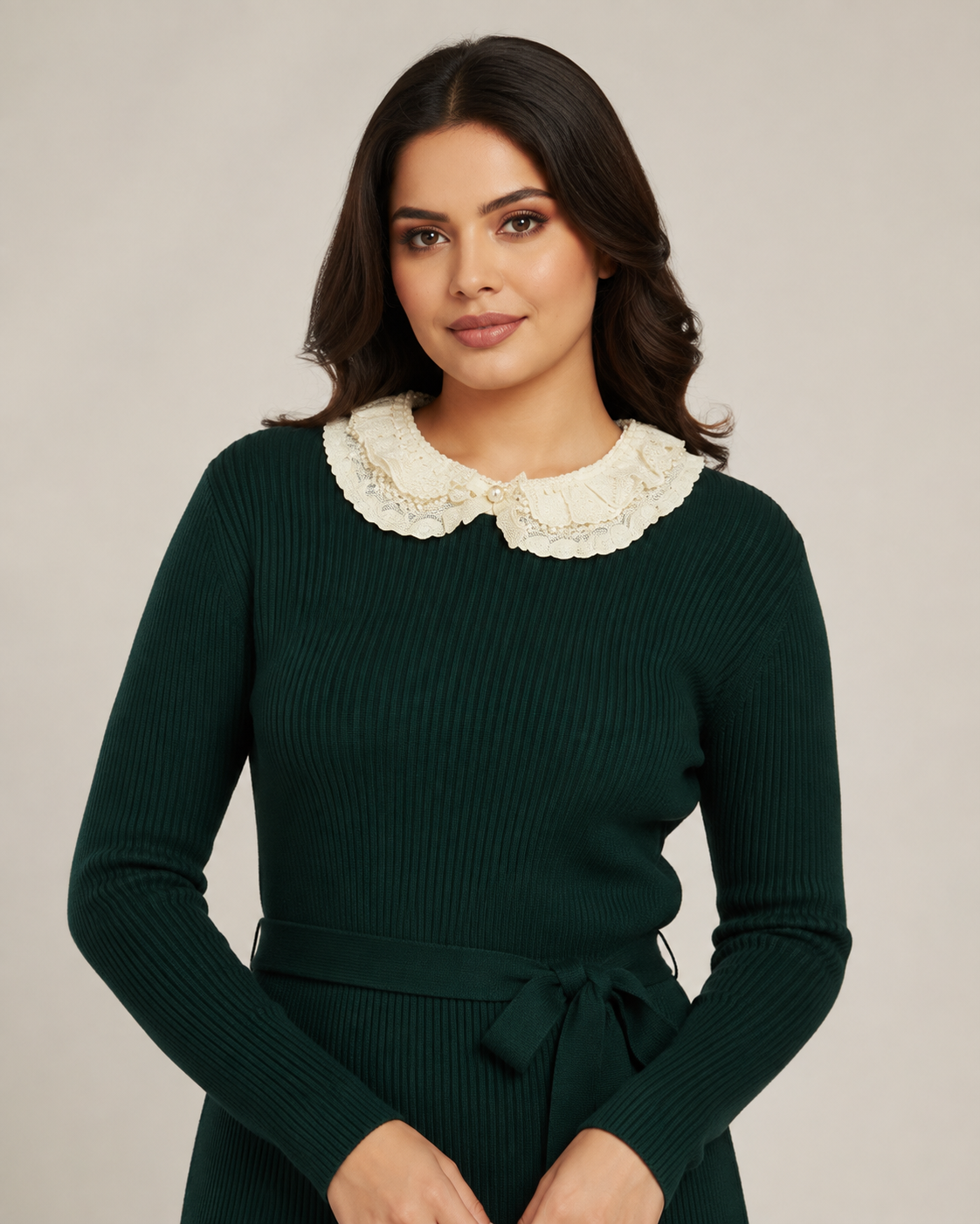 Pearl Lace Collar