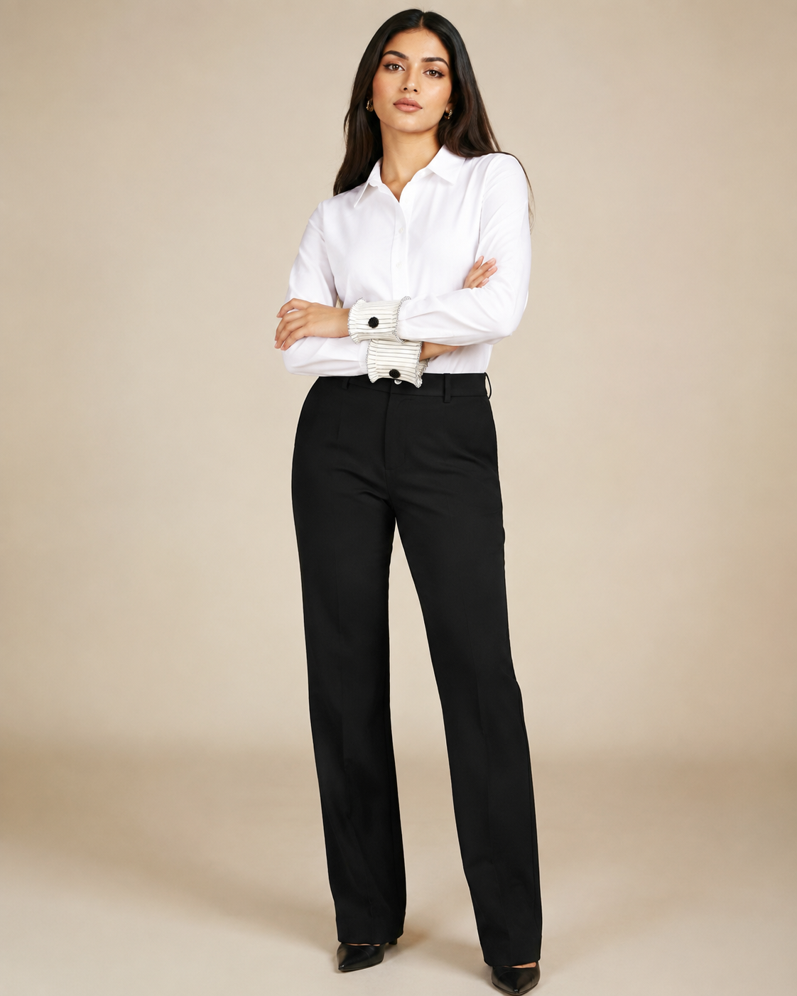 White Striped Cuffs