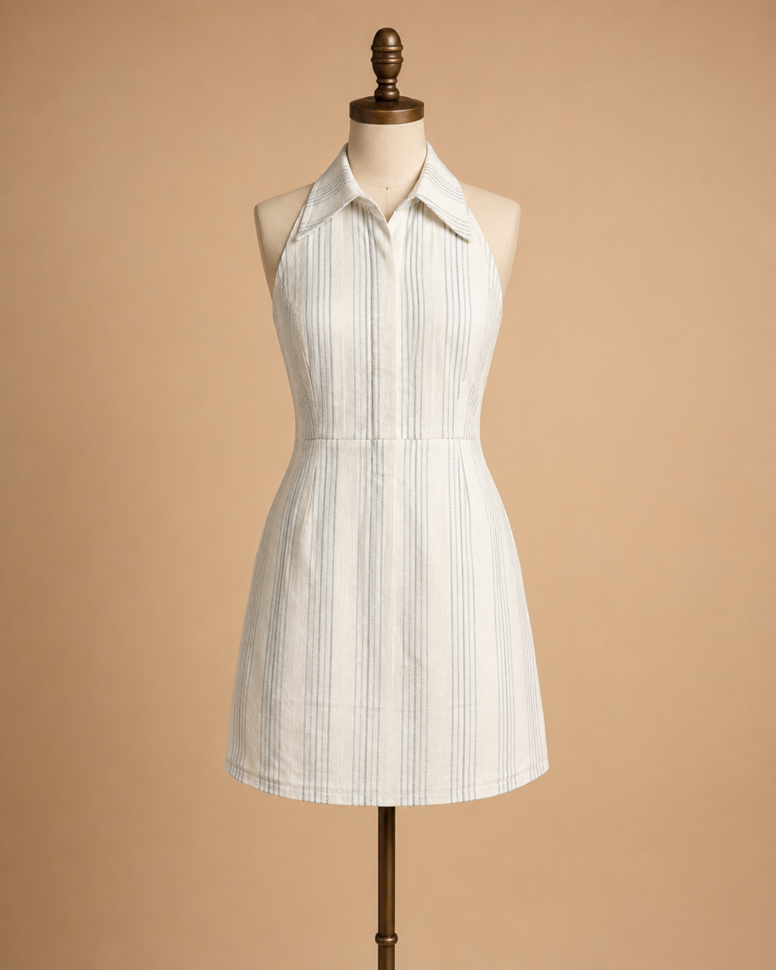 White Stripe Dress