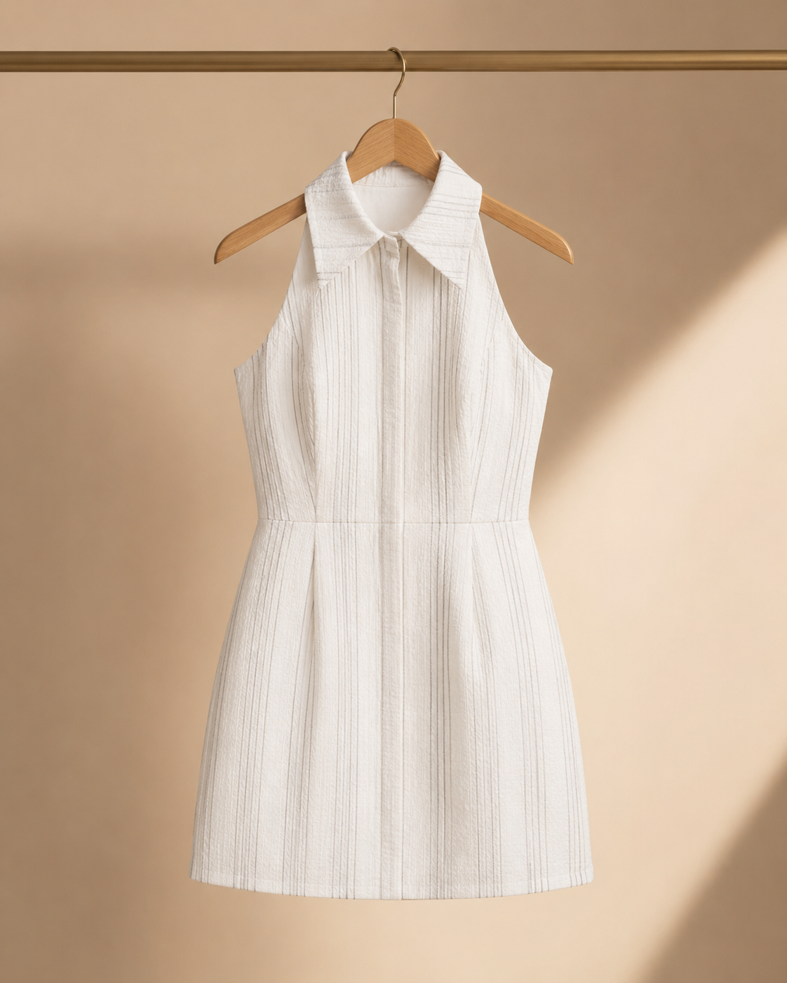 White Stripe Dress