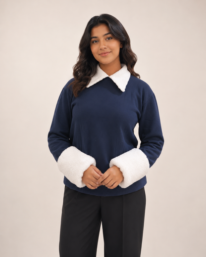 Sherpa Collar & Cuff Set