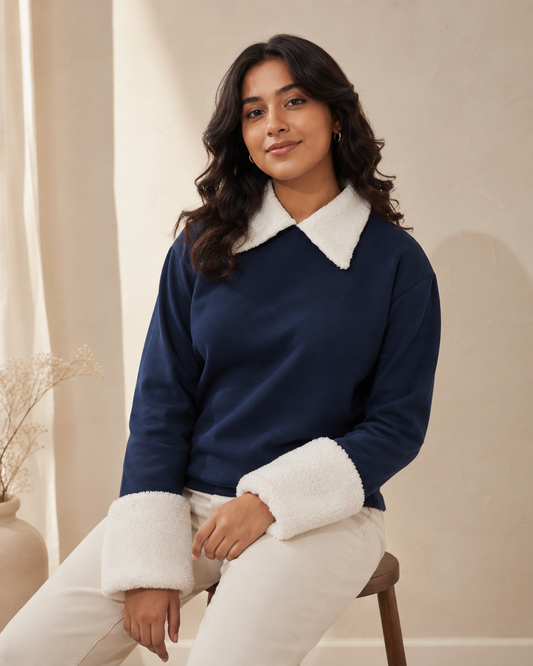 Sherpa Collar & Cuff Set