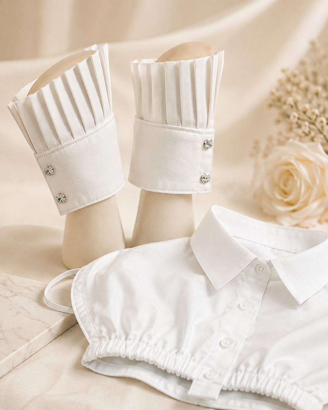 Collar + Cuffs + Shirt Extension