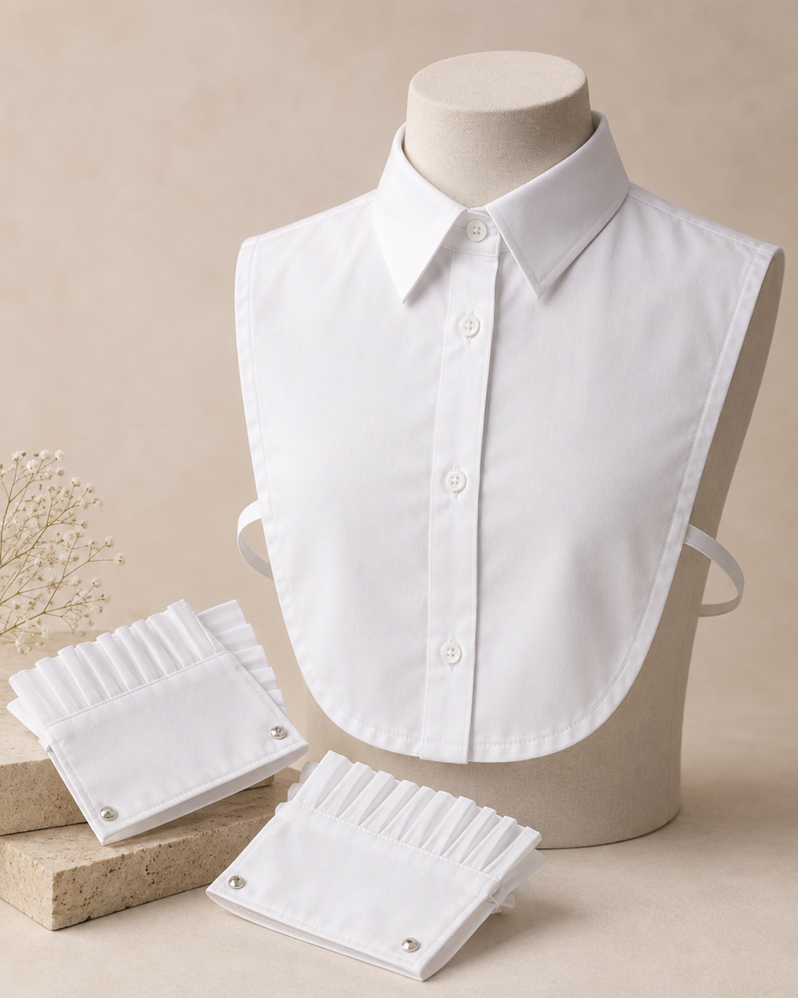 Collar + Cuffs + Shirt Extension
