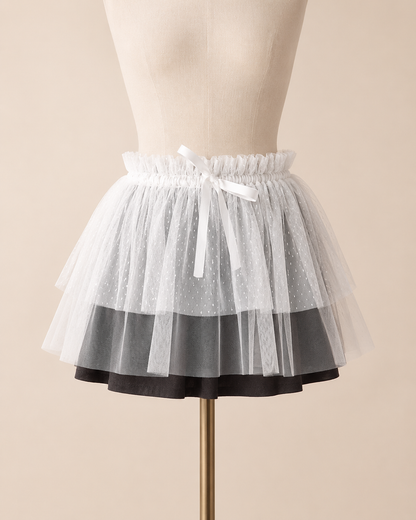 White Net skirt