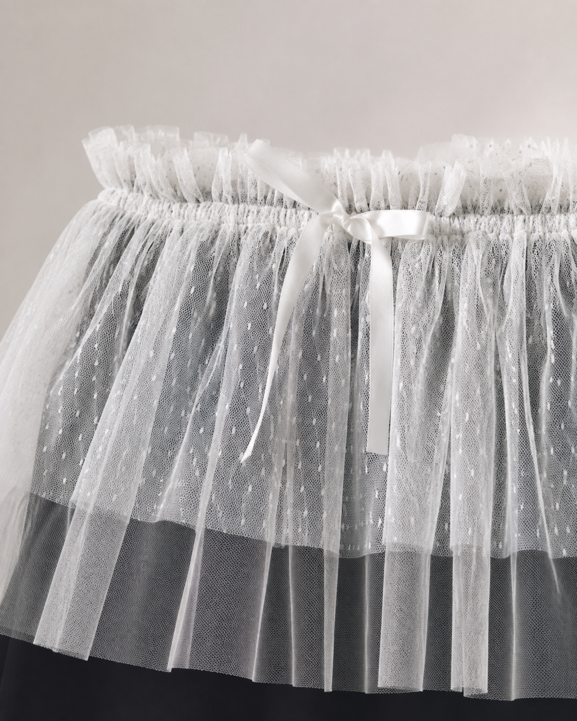 White Net skirt