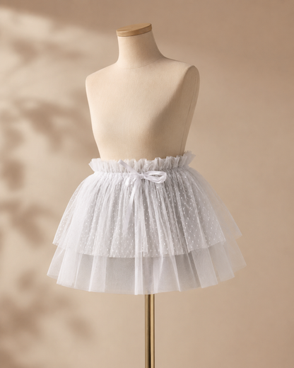 White Net skirt