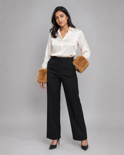 Brown Furr Cuffs