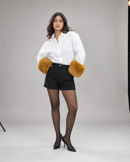 Brown Furr Cuffs