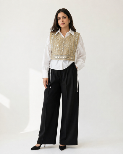 Golden Mirror Vest