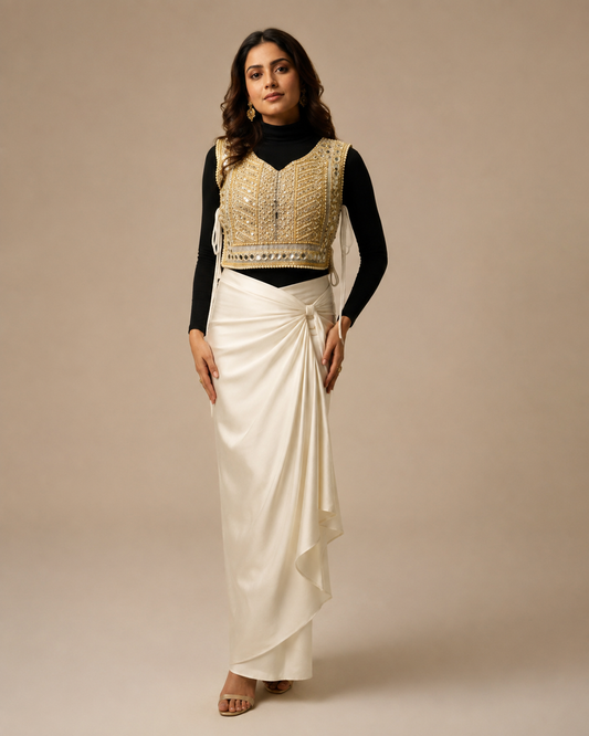 Golden Mirror Vest