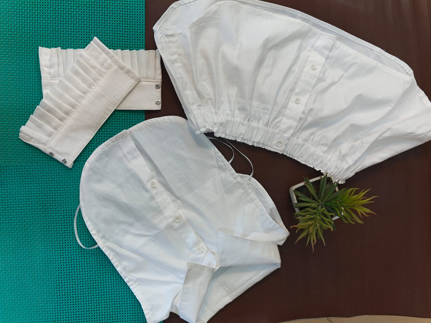 Collar + Cuffs + Shirt Extension