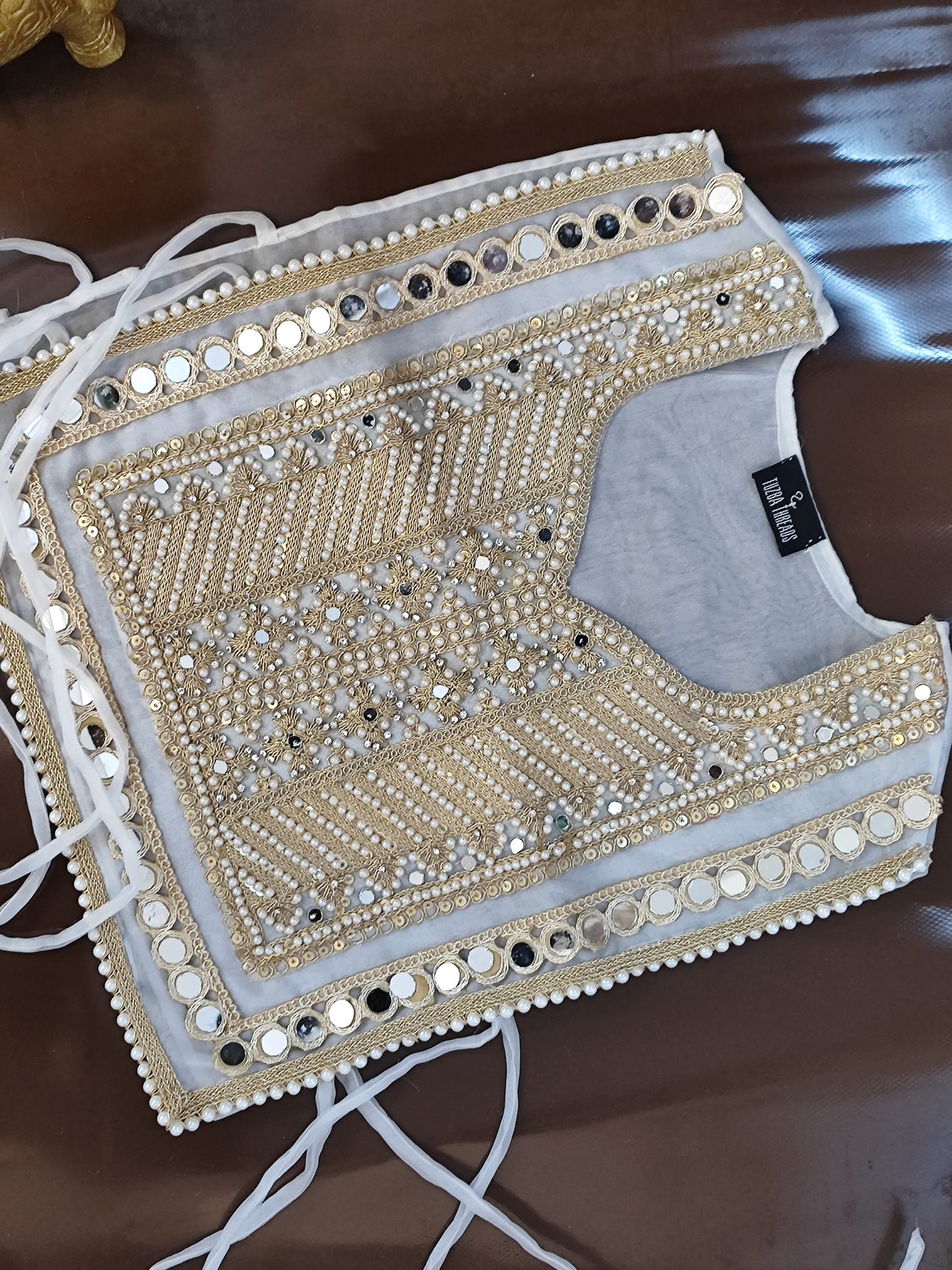 Golden Mirror Vest